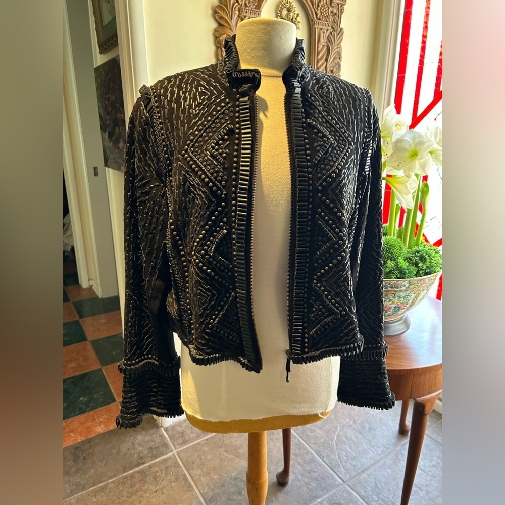 Double D Ranch Leather Jacket - Rare